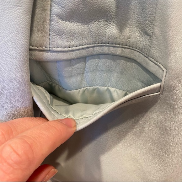 NWOT Valerie by Valerie Stevens Leather Blazer - Picture 11 of 16